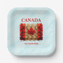 Search for maple leaf plates Red