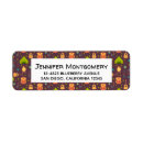 Search for camp return address labels Adventure