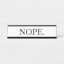 Search for nope signs Trendy