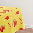 Search for candy cane tablecloths Santa claus