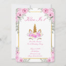 Search for unicorn party invitations Boho