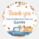 Search for truck birthday stickers Blue