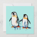 Search for cartoon penguin invitations Cute