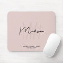 Search for monogrammed mousepads Business