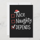 Search for naughty list christmas cards 2026
