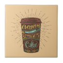 Search for coffee tiles Typography