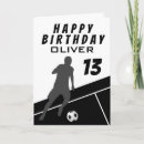 Search for football player birthday cards Soccer