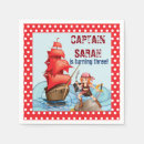 Search for cartoon birthday napkins Pirate