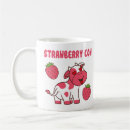Search for cute cows mugs Strawberry