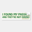 Search for passionate bumper stickers Funny