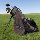 Search for unique golf towels Brown