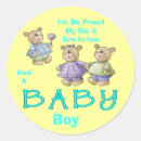Search for new born baby stickers Boy
