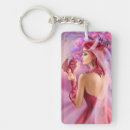 Search for fantasy rectangular key rings Woman
