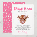 Search for highland cow cards Pink