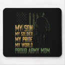 Search for proud army mousepads Veterans tribute