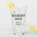Search for bachelor party drinkware Groomsman