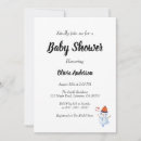 Search for a snowman with baby shower invitations Mother to be