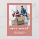 Search for weve moved moving announcement cards Simple