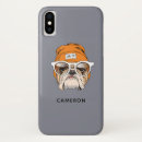 Search for hipster dog iphone cases Bulldog