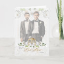 Search for two grooms wedding invitations Elegant