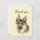 Search for german shepherd thank you cards Animal
