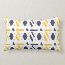 Search for navy blue and yellow cushions Modern