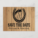 Search for horseshoe save the dates Engagement