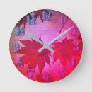 Search for maple leaf clocks Red