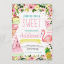 Search for teen pool party invitations Flamingo
