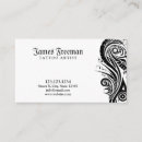 Search for tribal business cards White