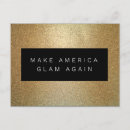 Search for glam postcards Gold