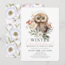 Search for owl birthday invitations Floral