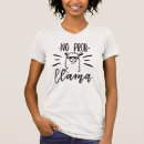 Search for llama womens tshirts Typography