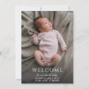 Search for modern birth announcement cards Boy