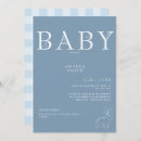 Search for light blue and white invitations For her