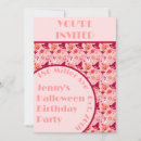 Search for pink halloween invitations Pumpkin