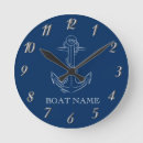 Search for navy blue clocks Anchor
