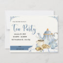 Search for elegant afternoon tea invitations Garden tea party