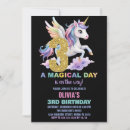 Search for flying birthday invitations Girl