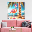 Search for beach christmas art Flamingo