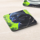 Search for black panther coasters Cat