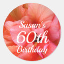 Search for 60 year old birthday stickers Floral