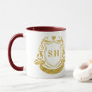 Search for gold crest mugs Elegant