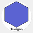 Search for polygon stickers Hexagon