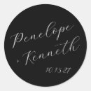 Search for flourished stickers Black and white