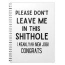 Search for leave notebooks Funny