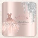Search for silver glitter coasters Rose gold