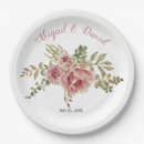 Search for dusty rose plates Watercolor