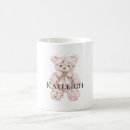 Search for teddy bear with flowers mugs Pink
