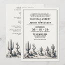 Search for cacti wedding invitations Simple